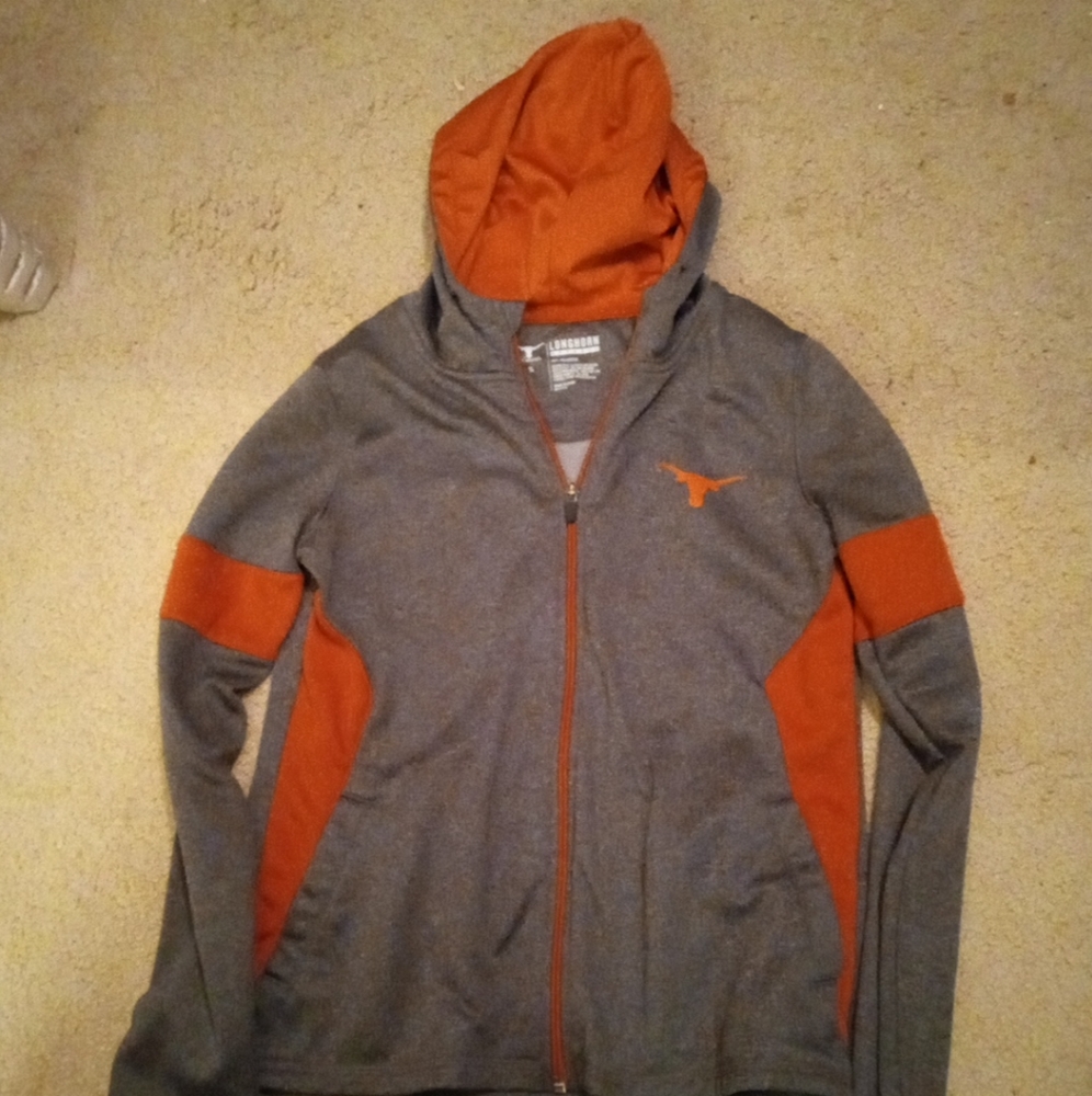 NEW Longhorn Apparel Sz SMALL Longhorn Hoodie Jacket